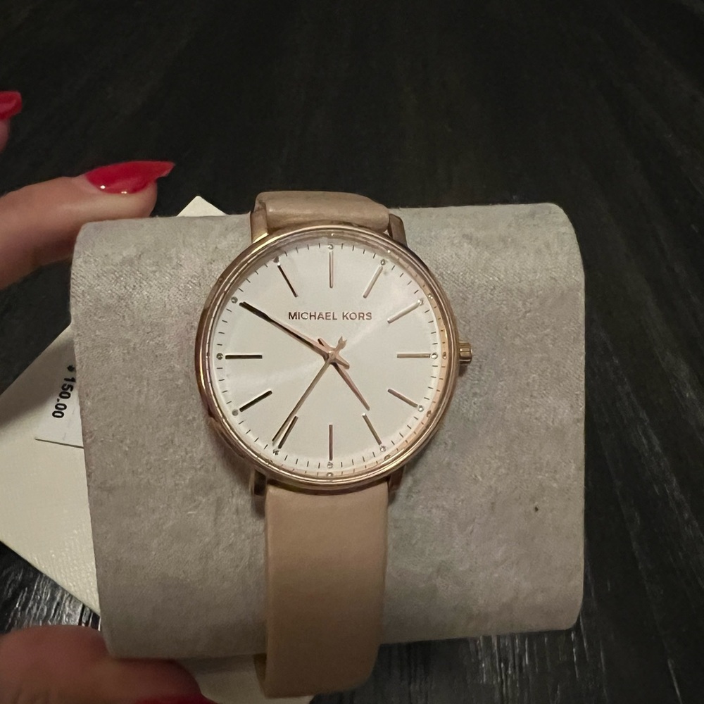 NWT Michael Kors Beige Women's Watch